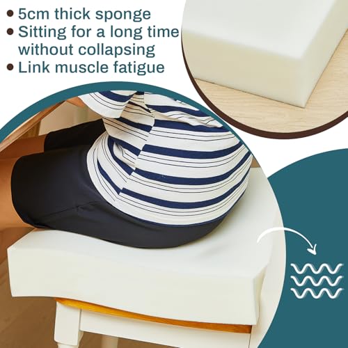 51dxxcggrtl.jpg Frienda 2 Pack Extra Thick High Density Foam Cushion Replacement for Couch or Commercial Dining Chair - DIY Projects