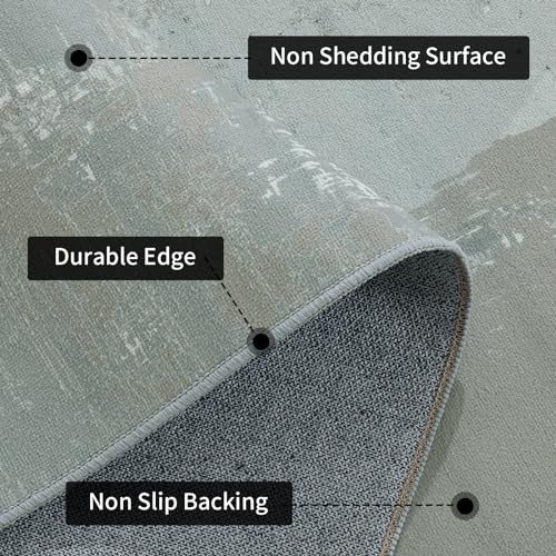 51dky3bvdl 1.jpg HOMBYS 10 x 14 ft Modern Abstract Area Rug for Living Room Bedroom HOMBYS 10 x 14 ft Large Boho Floor Carpet with Non-