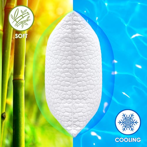 51eh9wgakcl.jpg Neck and Shoulder Pain Relief Side Sleeper Pillow - Cervical Support for Hot Sleepers | Adjustable Curved Cooling Me