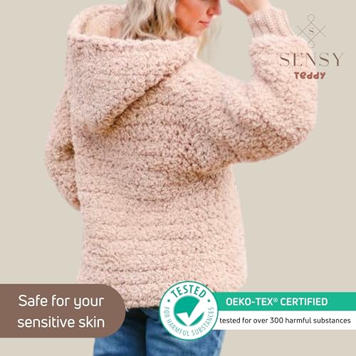 51f34hcnxil.jpg Sensy Teddy Sheepy Sherpa Fleece Yarn - Soft & Cozy for Baby Blankets, 109 Yards, Gauge 5 Bulky (Green)