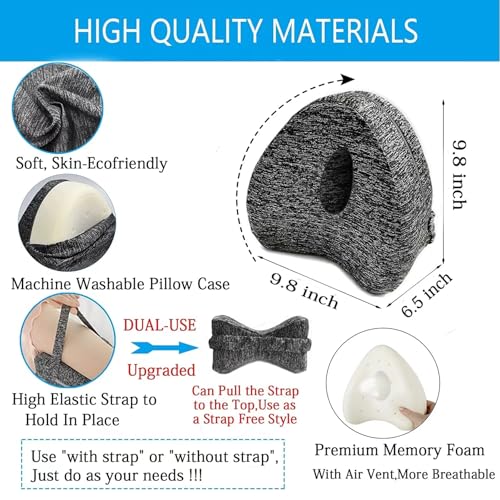 51fvs5soql.jpg Leg Pillow, Knee Pillow for Side Sleepers, Relieving Leg and Back Pain for Better Sleep | Leg Pillow, Knee Cushion f