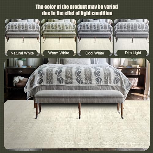 51fq2j4ekcl.jpg HOMBYS 10x14ft Modern Sketch Area Rug - Living Room & Bedroom | Large Boho Carpet for Indoor Use | Abstract Home Deco