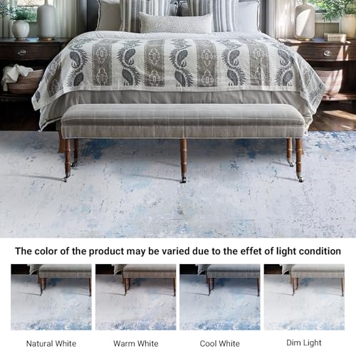 51gxl5sq0nl 2.jpg HOMBYS 9x12 ft Modern Area Rug for Living Room, Large Abstract Floor Carpet with Non-Slip Backing for Indoor Use | H