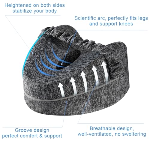 51gyqgbmnyl.jpg Leg Pillow, Knee Pillow for Side Sleepers, Relieving Leg and Back Pain for Better Sleep | Leg Pillow, Knee Cushion f
