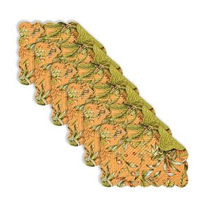C&F Home Barbados Sunset Rectangle Placemats Set of 6 Orange C&F Home Barbados Sunset Rectangle Placemats Set of 6 Coast