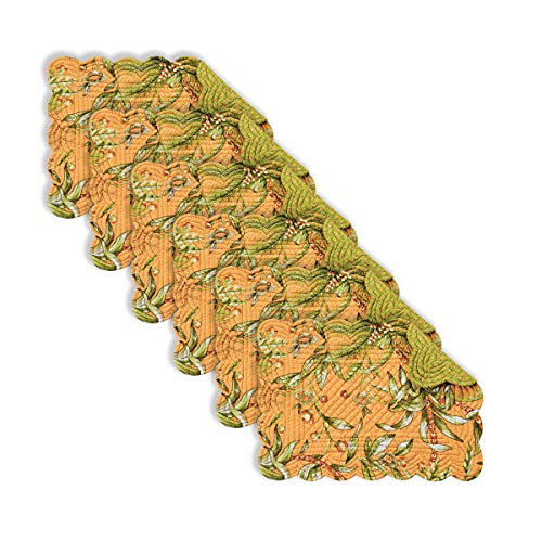 51hcalmburl.jpg C&F Home Barbados Sunset Rectangle Placemats Set of 6 Orange C&F Home Barbados Sunset Rectangle Placemats Set of 6 Coast