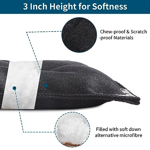51iocifdvfl.jpg Chew Proof Dog Bed with Metal Rivet Corner for Large Dogs, Durable and Stable for Indoor and Outdoor Use | Chew Proo