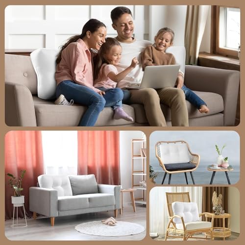 51j7rcgo1zl.jpg ROYALAY Supportive Couch Back Cushions Waist Lumbar Support Pillow, Removable Design, 1 Pack