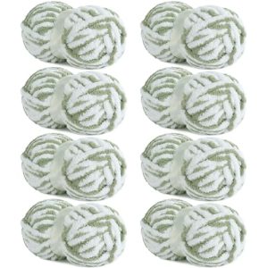 HOMBYS Soft Lightweight Large Thick Jumbo Yarn for Hand Knitting | HOMBYS Bulky Fulffy Chunky Chenille Yarn for Chun