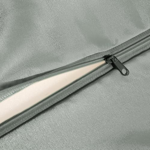 51lb1ibbdal.jpg HOMBYS Satin Leg Elevation Pillowcase - Silky Grey & Removable