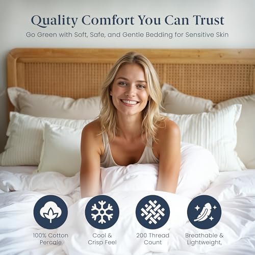 51lkrydkpsl.jpg Ella Jayne Luxury Duvet Cover Set Full Size | Hotel Quality Cotton | Modern Design | Breathable & Lightweight | 3 Piece