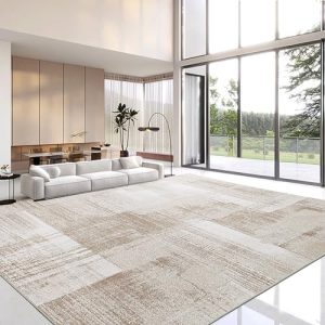 HOMBYS Modern Patchwork Area Rug for Living Room Bedroom | HOMBYS Boho Floor Carpet for Indoor Office Dining Room |
