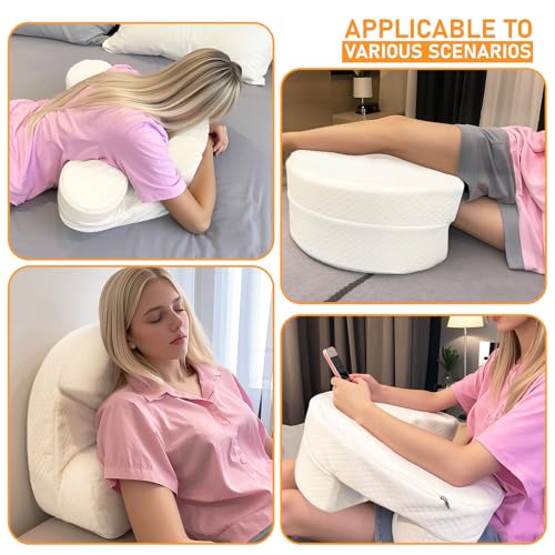 51oaloviegl.jpg Large Ergonomic U Shape Side Sleep Pillow for Side Sleepers with High Density Foam Reduce Arm and Shoulder Pressure a