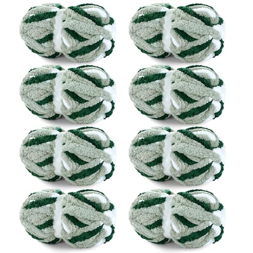 51oydxqxrll.jpg HOMBYS Super Bulky Giant Chunky Yarn for Crocheting and Hand Knitting | Large Soft and Fluffy HOMBYS 8 Pack Giant Ch