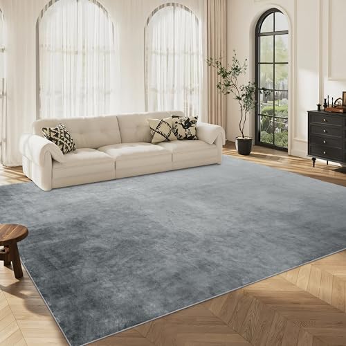 51pimeb7wwl 2.jpg HOMBYS 12x15ft Large Area Rug for Living Room Bedroom HOMBYS 12x15ft Fluffy Soft Floor Carpet with Non-Slip Backing for