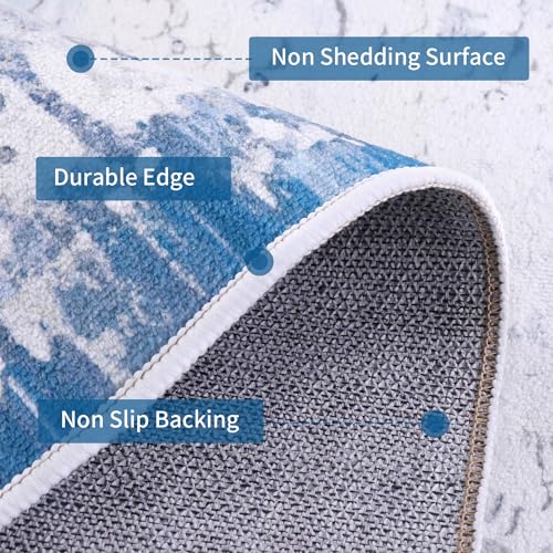 51tc6djlbhl 2.jpg HOMBYS 9x12 ft Modern Area Rug for Living Room, Large Abstract Floor Carpet with Non-Slip Backing for Indoor Use | H