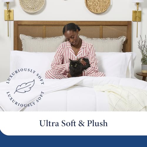 51ujgndlpyl 2.jpg Cosy House Collection Luxury Down Alternative Comforter - Rayon Derived from Bamboo - All Season Use - Premium Bedroom E