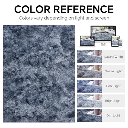 51uow3na6xl.jpg HOMBYS Ultra Fuzzy Large Plush Faux Fur Rug 12x15 Feet for Living Room, Kids Playroom Decor | HOMBYS Non-Skid Shaggy