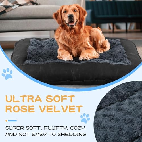 51vrfv0rrql 1.jpg HOMBYS Indestructible Chewproof Dog Bed for Aggressive Chewers HOMBYS Tough & Water Resistant Dog Bed for Aggressive Che