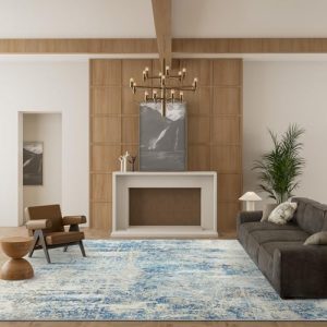 HOMBYS Thickened Memory Foam Area Rug for Living Room and Bedroom Large Soft Modern Carpet | HOMBYS Abstract Home De