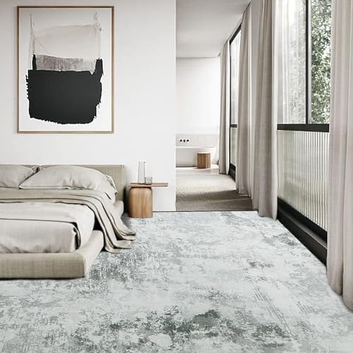 51xjgjdzxhl 2.jpg HOMBYS 10x14 ft Modern Area Rug for Living Room, Bedroom, and Office, Large Abstract Floor Carpet with Non-Slip Backing,