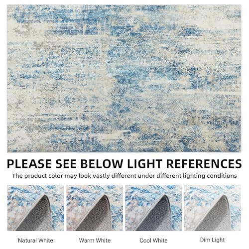 51xvzbuwzsl 2.jpg HOMBYS Thickened Memory Foam Area Rug for Living Room and Bedroom Large Soft Modern Carpet | HOMBYS Abstract Home De