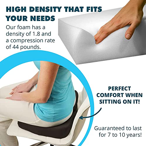 51etmqqhoul 2.jpg Foamma High Density Upholstery Foam Padding for Chair and Couch Cushion Repair, Thick Custom Pillow Replacement, and Cra