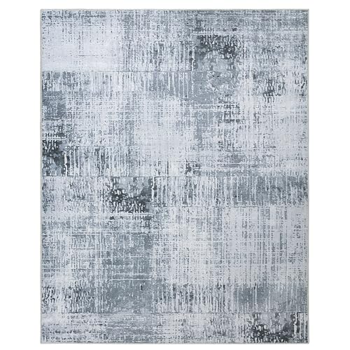 51eyr yw6ol.jpg HOMBYS 10x14 ft Modern Abstract Area Rug - Large Non-Slip Boho Carpet for Living Room Bedroom | HOMBYS 10x14 ft Grey