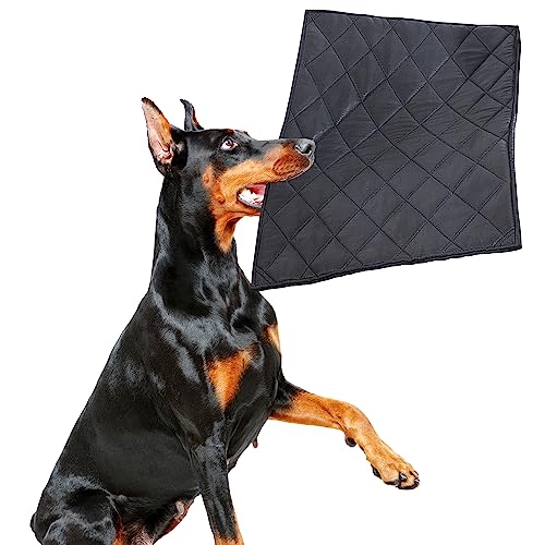 51fa fbuhyl.jpg MABOZOO Durable Chew Proof Dog Bed for Aggressive Chewers, Tough Indestructible Dog Crate Mat, Washable Waterproof Pet B