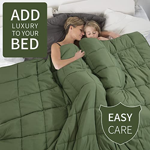 51itlg7gs2l.jpg HOMBYS 136x120 Alaskan King Size Olive Green Comforter for All Season, Oversized Duvet Insert, Extra Large Down Alternat