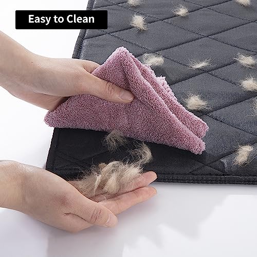 51j3bcvekul.jpg MABOZOO Durable Chew Proof Dog Bed for Aggressive Chewers, Tough Indestructible Dog Crate Mat, Washable Waterproof Pet B