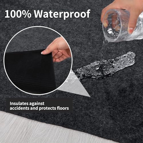 51jghykozhl.jpg HOMBYS 100% Waterproof Non-Slip Rug Pad 8x10 for Hardwood Floors HOMBYS 100% Waterproof Non-Slip Rug Pad 8x10 for All Fl