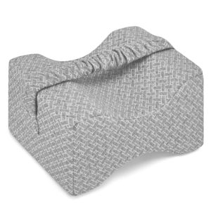 Side Sleepers Knee and Leg Support Pillow - Sciatica and Back Pain Relief, Memory Foam Between Legs | Pregnancy and