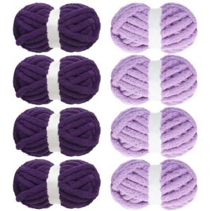 MABOZOO Soft Plush Yarn for Hand Knitting | MABOZOO Giant Thick Fuzzy Yarn for Arm Knitting | MABOZOO Fluffy Jumbo