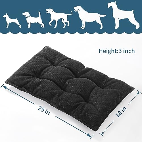 51lsjek4m0l 1.jpg Chew Proof Dog Bed - Indestructible Crate Pad Mat for Aggressive Chewers | Durable and Water Resistant Teething Pupp