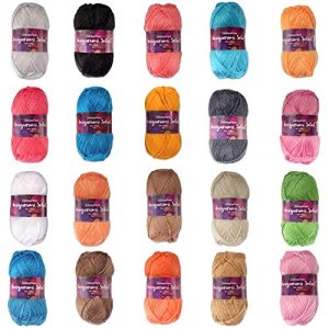 JubileeYarn Amigurumi Baby Acrylic Variety Pack - 12 Skeins