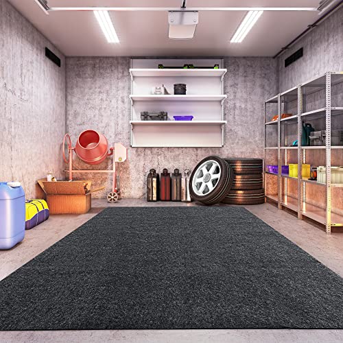 51nek9ty6ol.jpg Extra Large Dark Grey HOMBYS Garage Floor Mats for Under Car Motorcycle Oil Spill Mat, Non Slip and Waterproof | HOM