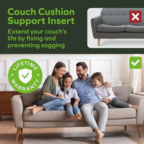 51nxtm75pyl.jpg BEN'SHOME® Premium Couch Cushion Support for Sagging Seats | Heavy-Duty Wood Non-Slip Sofa Support | BEN'SHOME® | A