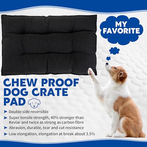 51sgkdp vml 1.jpg Chew Proof Dog Bed for Aggressive Chewers and Crazy Diggers - Indestructible and Durable Dog Crate Bed | Water Resis