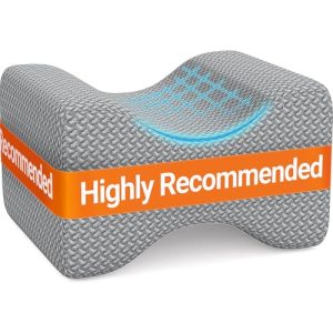BlissTrends Memory Foam Knee Pillow for Side Sleepers: Promotes Blood Circulation, Aligns Spine, Relieves Sciatica and J