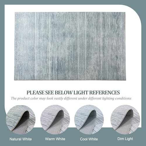51ttwcsmp3l 2.jpg HOMBYS Thickened Memory Foam Area Rug for Living Room and Bedroom | Large Modern Abstract Floor Carpet for Indoor Us