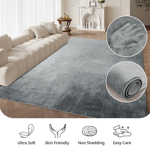 51tmafwhfhl 2.jpg HOMBYS 12x15ft Large Area Rug for Living Room Bedroom HOMBYS 12x15ft Fluffy Soft Floor Carpet with Non-Slip Backing for