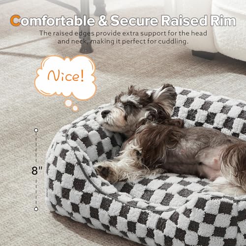 51wtscyuq6l.jpg JOEJOY Medium and Small Dog Bed - Orthopedic Sofa Bed for Puppies, Grey JOEJOY Medium and Small Dog Bed - Anti-Slip Plus