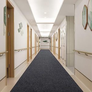HOMBYS Non-Slip Runner Rugs for Hallway and Kitchen Entryway, Dark Grey (3x6 ft) | HOMBYS Indoor/Outdoor Area Rugs f