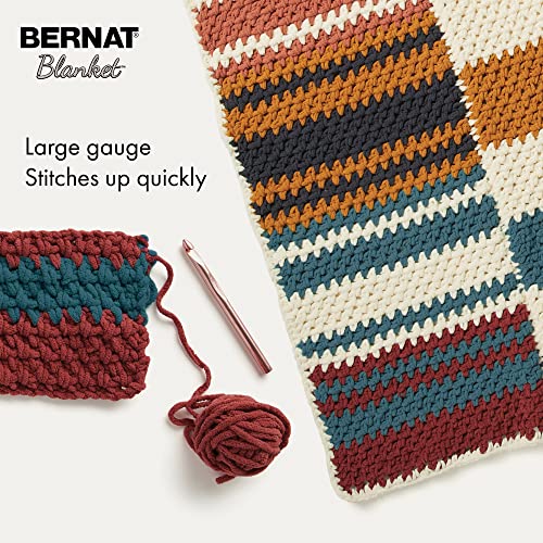 612i2utzbrl 3.jpg Bernat Super Bulky Acrylic Yarn - Chunky Chenille for Knitting and Crocheting (Gray Storm, 220 Yards 2-Pack) Bernat Ch