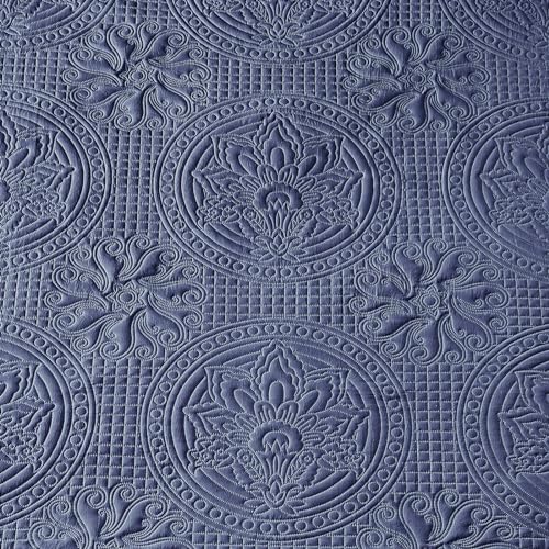 616ho5ydzsl.jpg Qucover Alaska King Bedspread 132x120, 3 Piece Soft Microfiber Lightweight Oversized Quilts Set | Qucover Vintage Pe