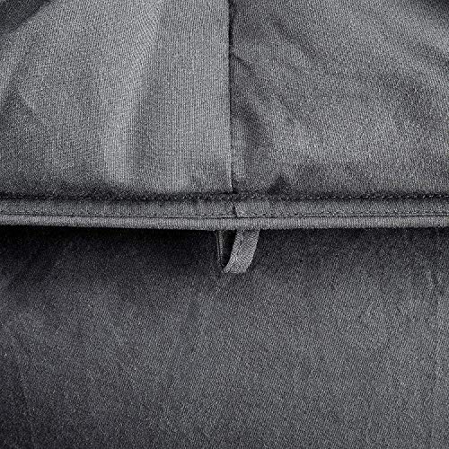 61faqotxn2l 13.jpg HOMBYS Premium Feather and Down Comforter for Queen Size Grey Sleepers | HOMBYS 90x90 Pinch Pleat Duvet Insert with