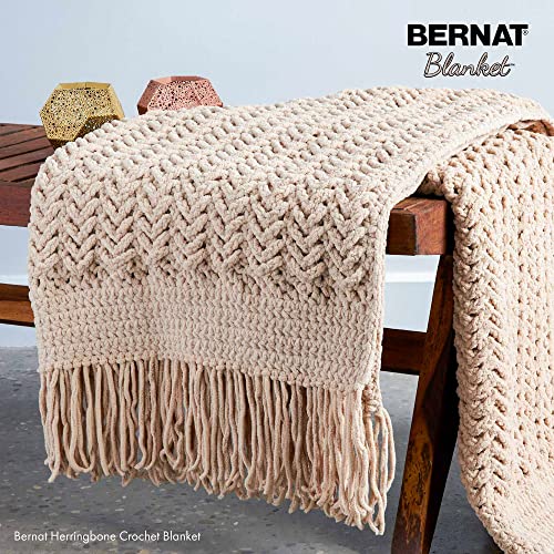 61hkbovzogl 2.jpg Bernat Blanket Super Bulky Acrylic Yarn - 2 Pack of 300g for Knitting and Crocheting Bernat Blanket Super Bulky Acrylic