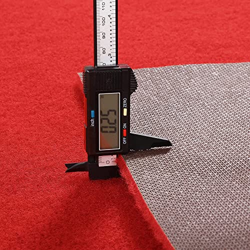 61qiqjcipl.jpg HOMBYS 450 GSM Extra Thick Red Carpet Runner for Parties & Events HOMBYS Non-Slip Red Carpet Runner for Wedding Decorati