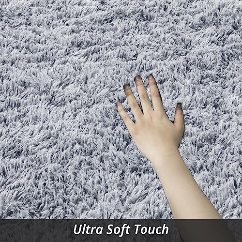 61urgxbldil.jpg HOMBYS Ultra Fuzzy Large Plush Faux Fur Shaggy Area Rug 12x15 Feet for Living Room and Bedroom Kids Playroom | HOMBY